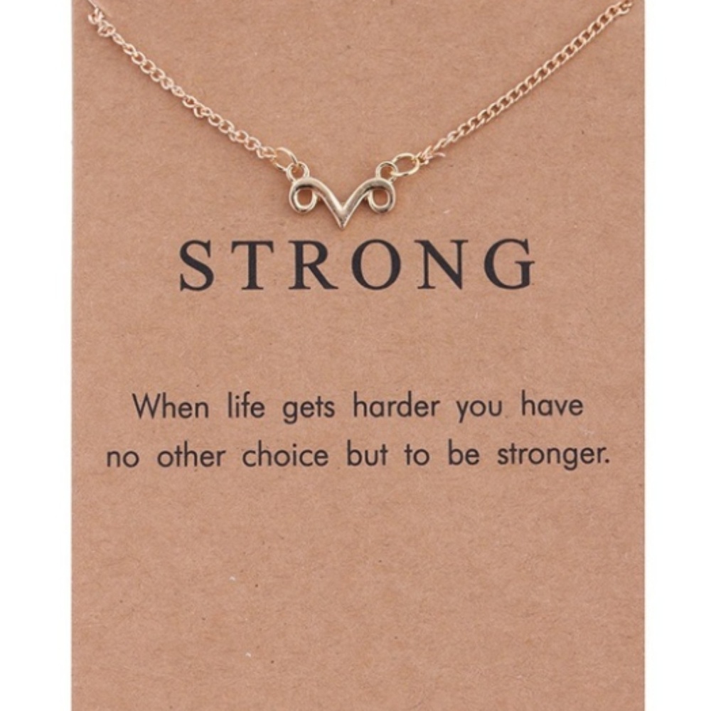 NEW Gold Strong Dainty necklace